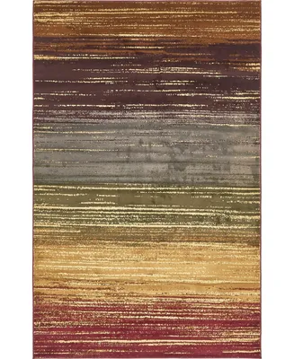 Bayshore Home Kallista Kal6 Beige 5' x 8' Area Rug