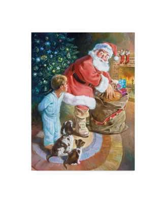 Hal Frenck 'No Way Santa' Canvas Art - 24" x 32"