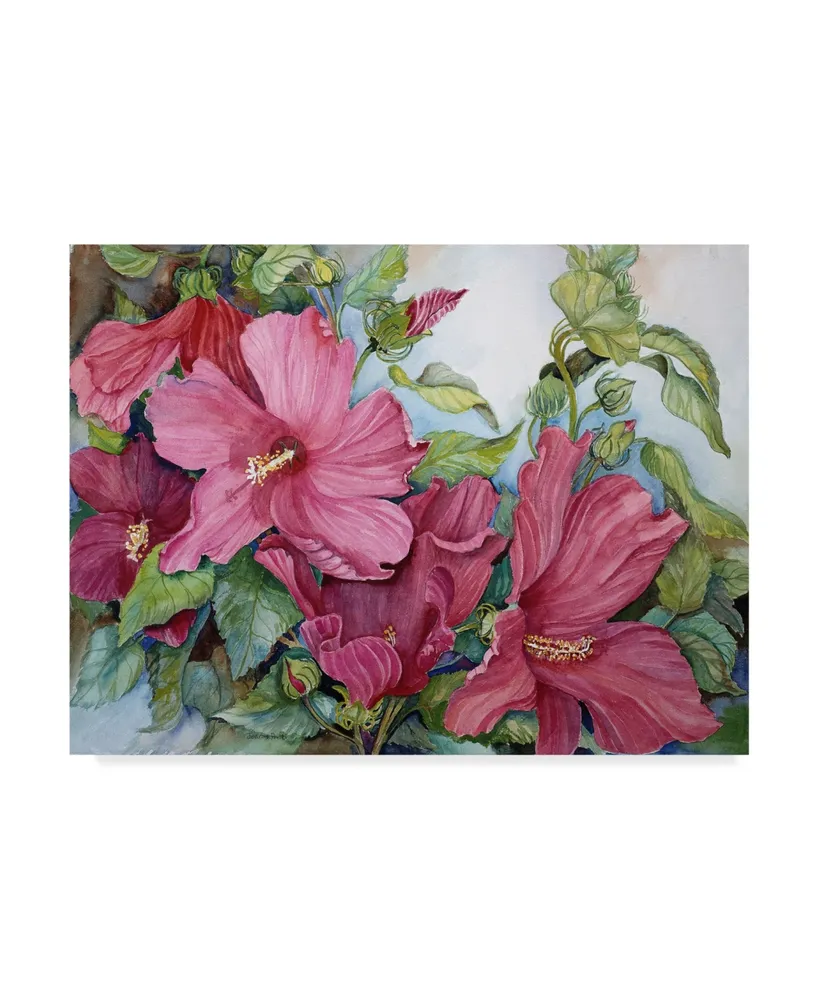 Joanne Porter 'Tropical Heat' Canvas Art - 24" x 32"