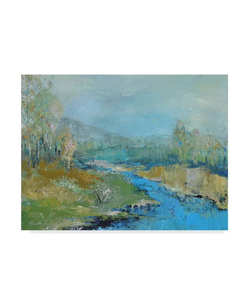 Marietta Cohen Art And Design 'River Painting' Canvas Art - 47" x 35"