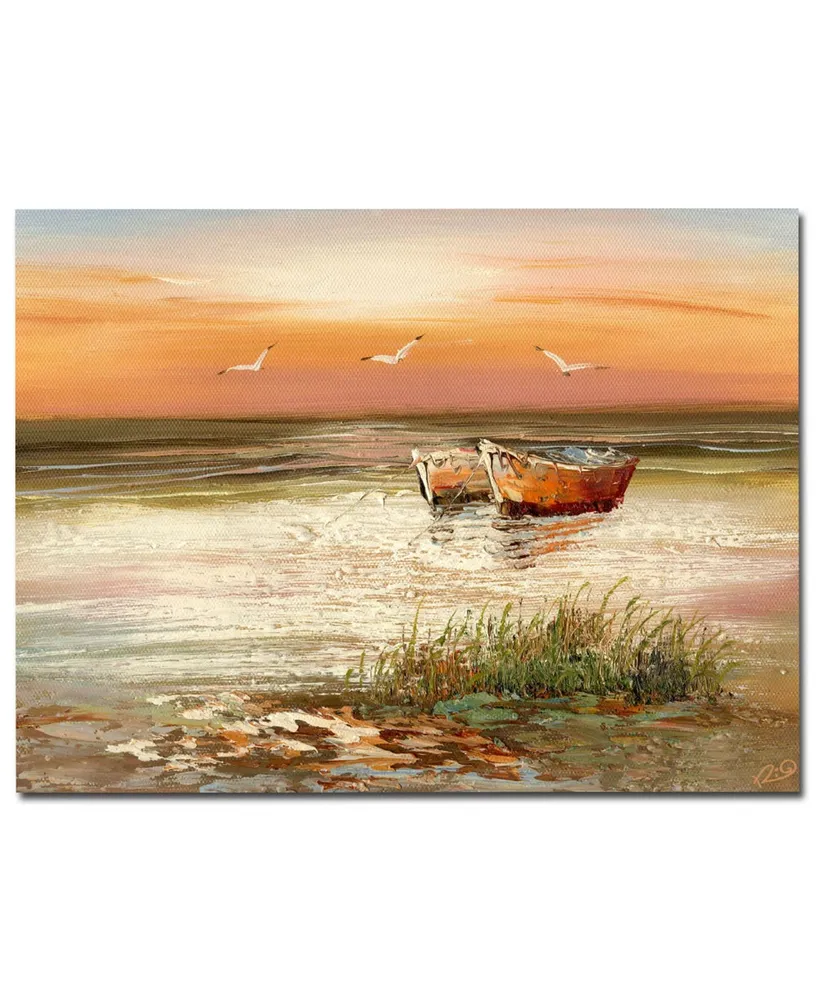 Rio 'Florida Sunset' Canvas Art - 32" x 24"