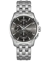 Hamilton Men's Swiss Automatic Chronograph Jazzmaster Stainless Steel Bracelet Watch 42mm