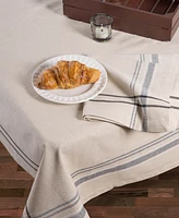 French Stripe Tablecloth 60" x 120