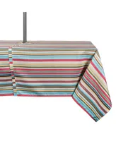Summer Stripe Outdoor Tablecloth 60" x 84"