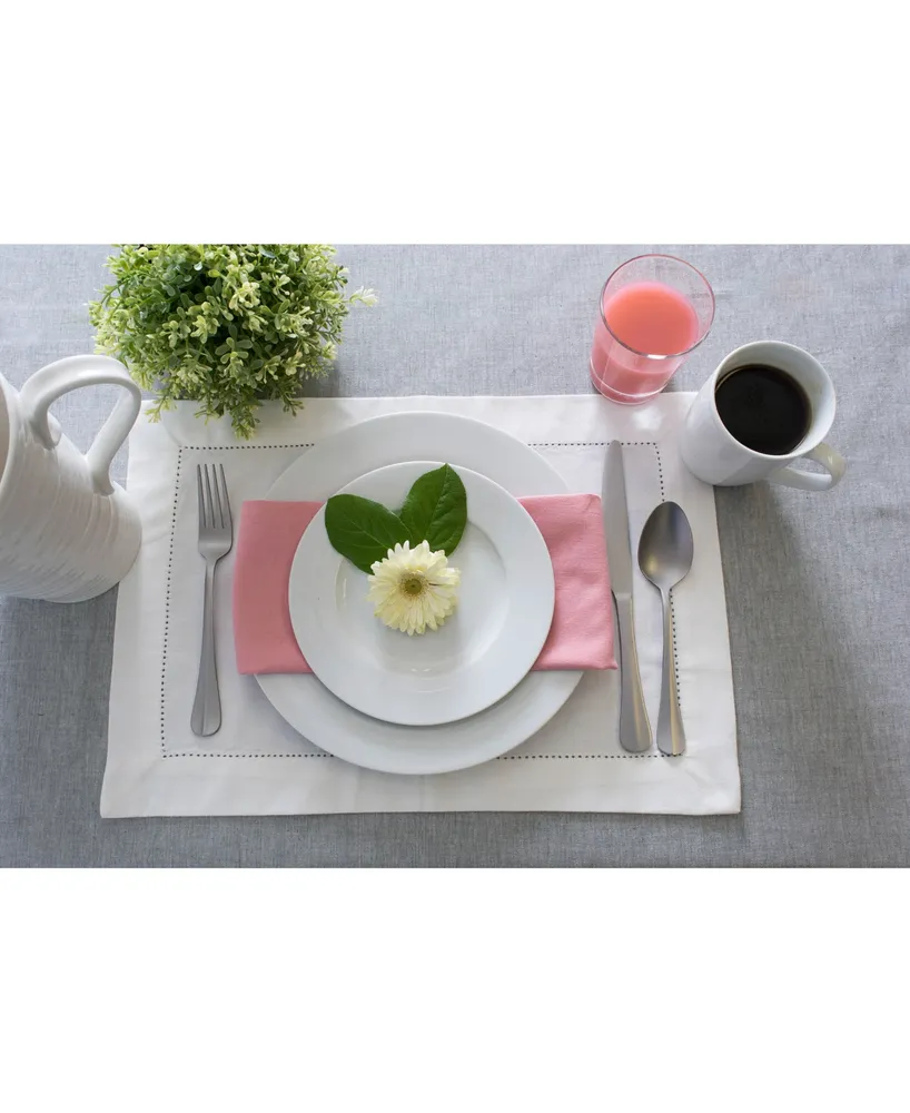 Solid Chambray Tablecloth 70" Round