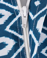 Ikat Outdoor Tablecloth with Zipper 60" x 84"