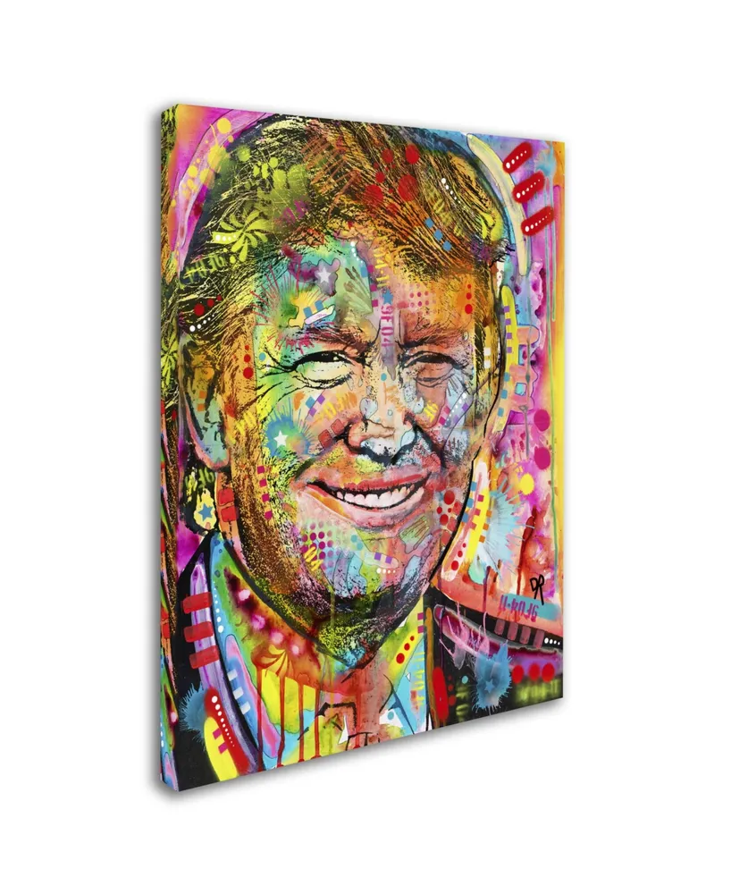 Dean Russo 'Trump' Canvas Art - 14" x 19"