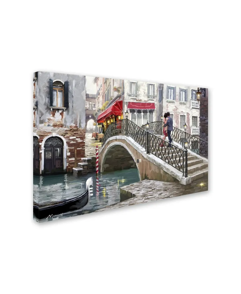 The Macneil Studio 'Venice Bridge' Canvas Art - 22" x 32"