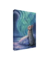 Kirk Reinert 'Aurora Bunny' Canvas Art - 12" x 19"