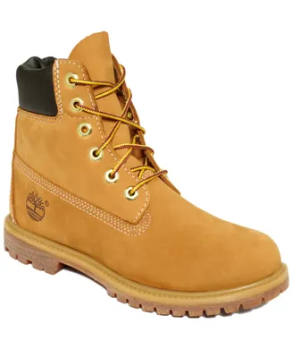 Timberland Women's Waterproof 6" Premium Lug Sole Boots from Finish Line