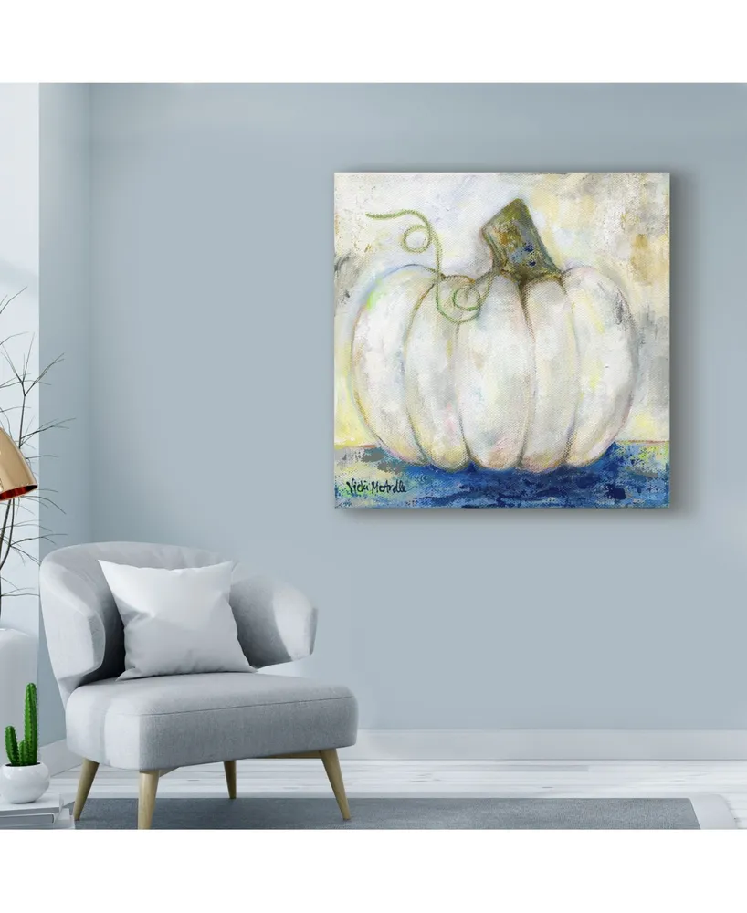 Vicki Mcardle Art 'Pumpkin 3' Canvas Art - 24" x 24"