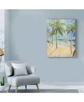 Lorraine Platt 'Palm Trees Coastal' Canvas Art - 18" x 24"