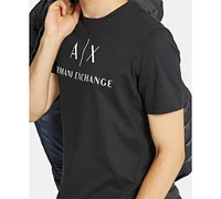 A|X Armani Exchange Men's Solid Logo T-Shirt