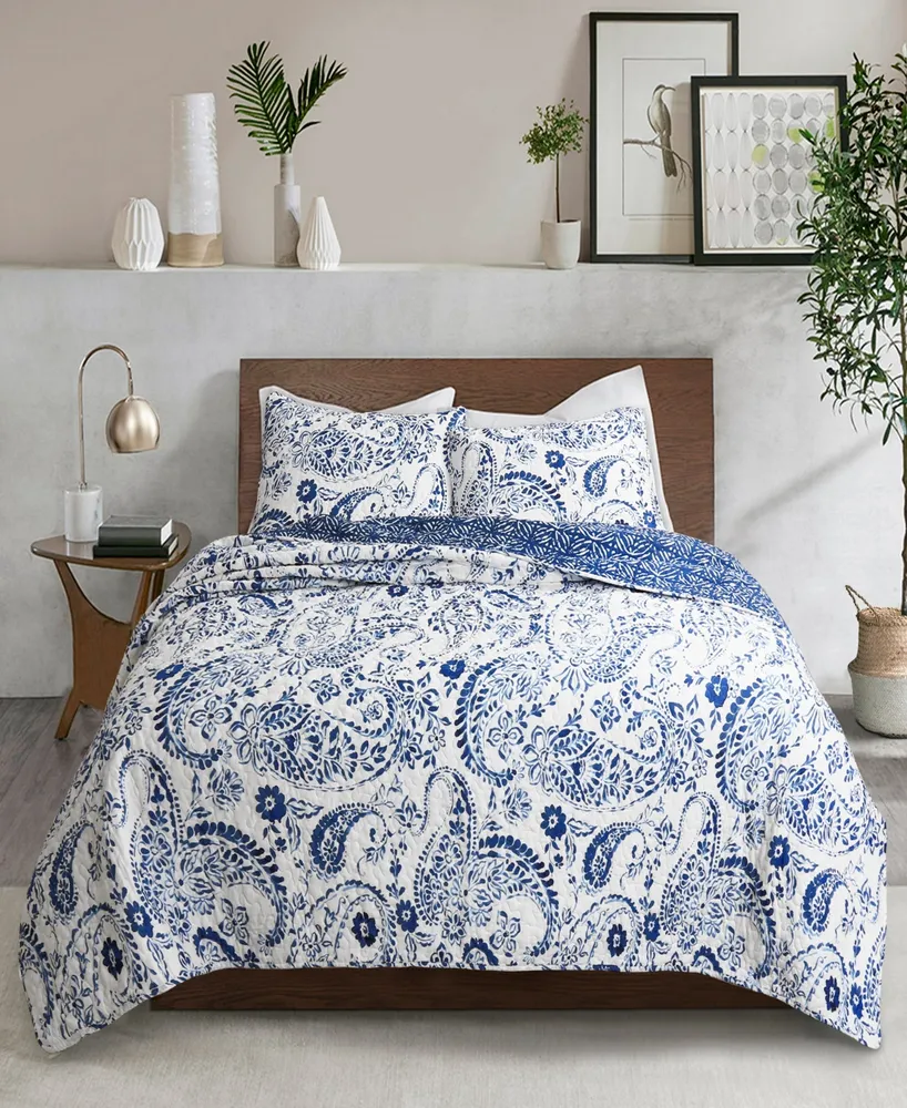 Lush Decor Erindale 3Pc King Quilt Set