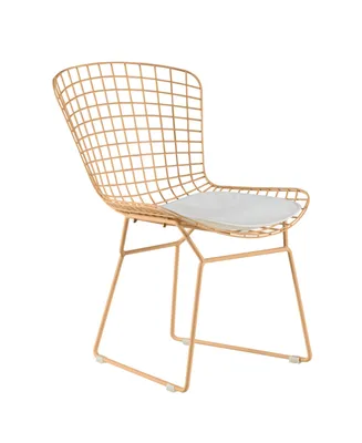 Holly Wire Side Chair, Set of 2