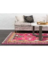 Closeout! Bayshore Home Arcata Arc7 Pink 5' x 8' Area Rug