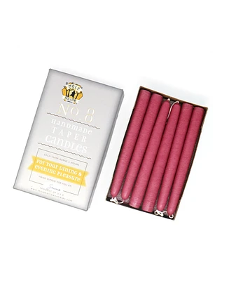 Mole Hollow Candles 8" Taper Candles, Set of 12