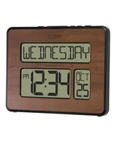 La Crosse Technology Atomic Full Calendar Digital Clock with Extra Large Digits