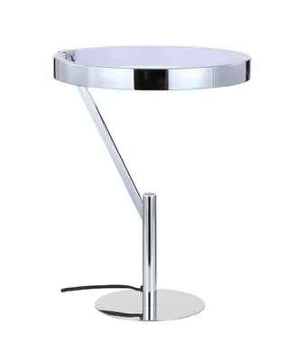 Jonathan Y Owen 18" Integrated Led Metal Table Lamp