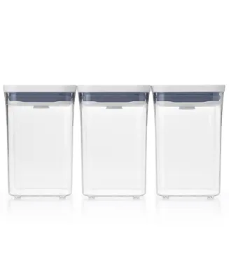 Oxo Pop 3-Pc. Food Storage Container Value Set