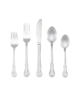 Riverridge Bouquet 46 Piece Monogrammed Flatware Set - Q, Service for 8