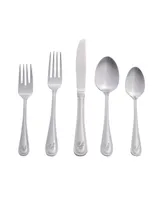 Riverridge Beaded 46 Piece Monogrammed Flatware Set - Y, Service for 8