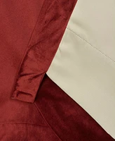 Half Price Drapes Burgundy Signature Velvet Blackout Curtain