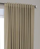 Half Price Drapes Classic Taupe Extra Wide Room Darkening Curtain