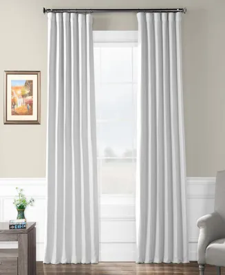 Half Price Drapes Chalk Off White Textured Bellino Room Darkening Curtain