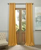 Half Price Drapes Marigold Grommet Room Darkening Curtain