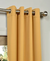 Half Price Drapes Marigold Grommet Room Darkening Curtain