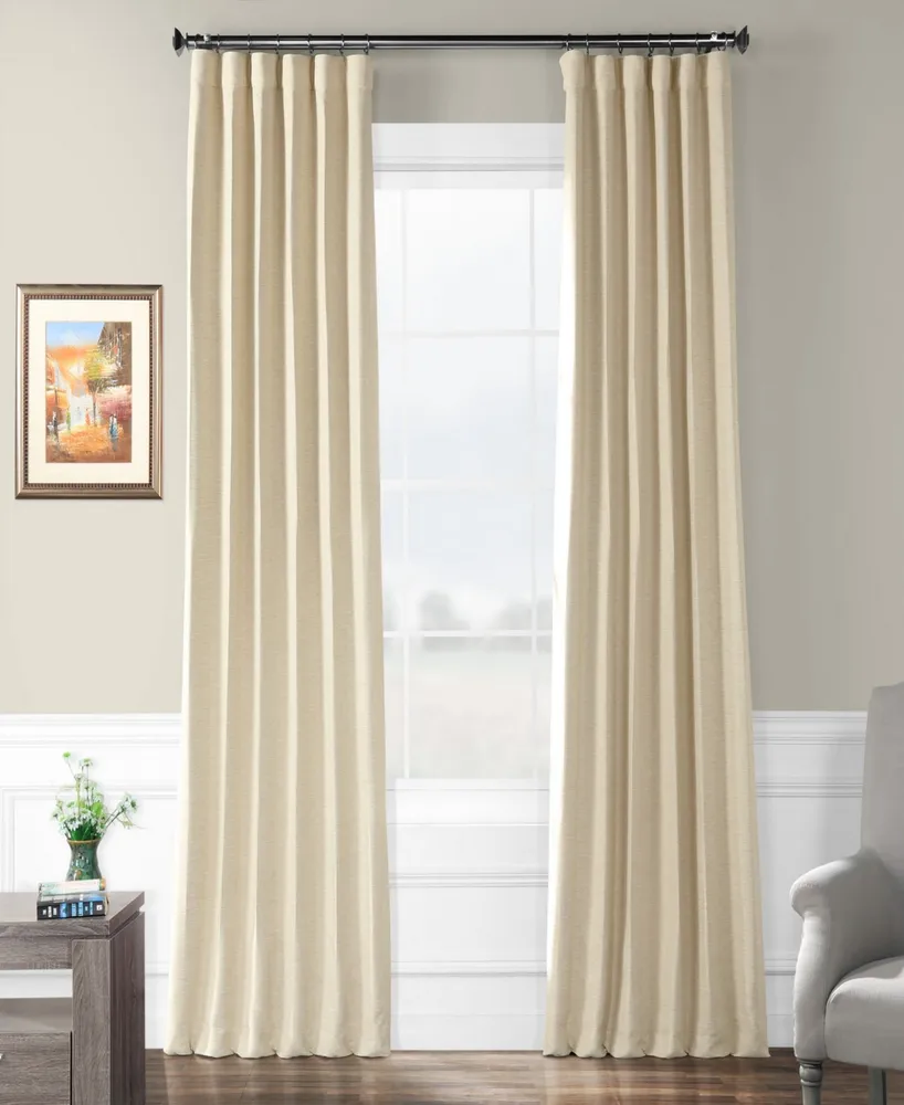 Half Price Drapes Candlelight Textured Bellino Room Darkening Curtain