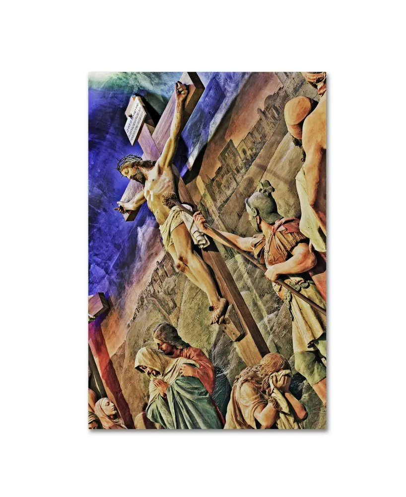 Gregory O'Hanlon 'Altar of Calvary' Canvas Art - 22" x 32"