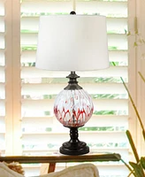 Dale Tiffany Halen Globe Painted Crystal Table Lamp