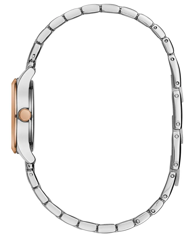Caravelle Designed by Bulova Women's Two-Tone Stainless Steel Bracelet Watch 24mm - Two