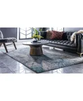 Bayshore Home Brio Bri4 Blue Rug