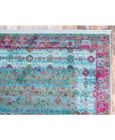 Bayshore Home Kenna Ken2 Blue 8' 4" x 10' Area Rug