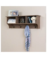 Prepac 48" Wide Hanging Entryway Shelf