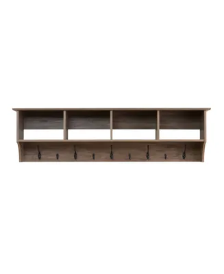 Prepac 60" Wide Hanging Entryway Shelf