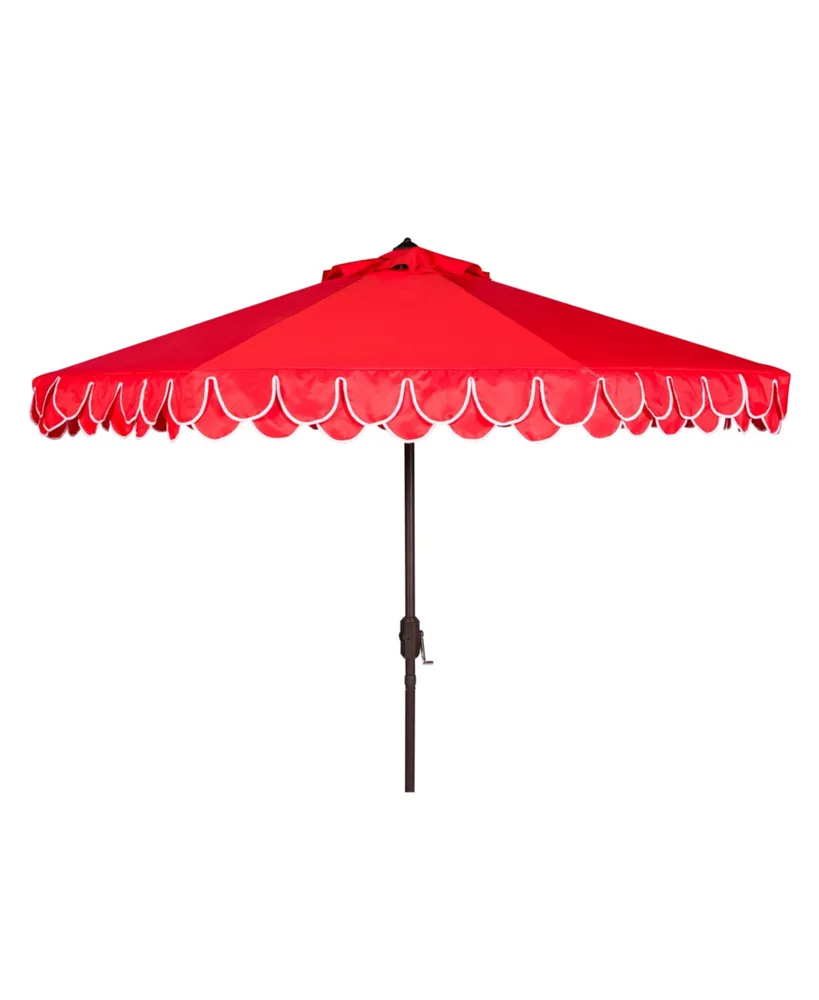 Elegant Valance 9' Auto Tilt Umbrella