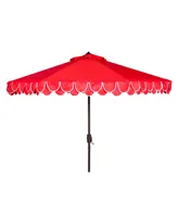 Elegant Valance 9' Auto Tilt Umbrella