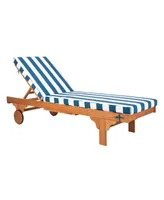 Newport Chaise Lounge Chair With Side Table