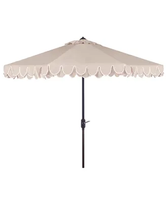 Elegant Valance 9' Auto Tilt Umbrella