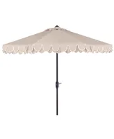 Elegant Valance 9' Auto Tilt Umbrella