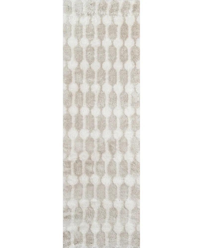 Novogratz Retro Ret-4 Taupe 3'6" x 5'6" Area Rug