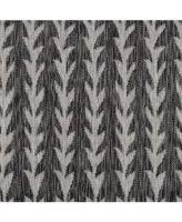 Novogratz Villa Vi- Charcoal 3'3" x 5' Outdoor Area Rug