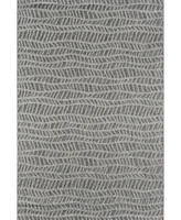 Novogratz Villa Vi-05 Gray 2'7" x 7'6" Runner Outdoor Area Rug
