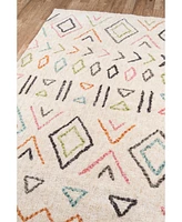 Novogratz Bungalow Bun-8 Ivory 5' x 7'6" Area Rug