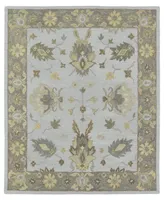 Kaleen Brooklyn Delaney-03 Silver 8' x 11' Area Rug