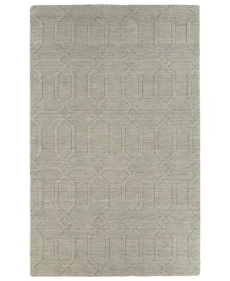 Kaleen Imprints Modern IPM03-84 Oatmeal 3'6" x 5'6" Area Rug